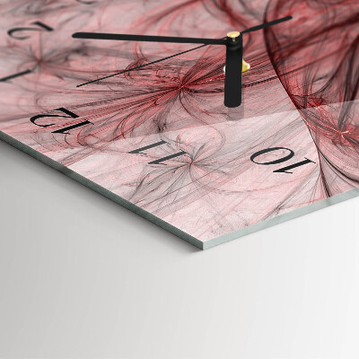 Vertical rectangular wall clock Abstraction