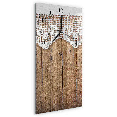 Vertical wall clock Table
