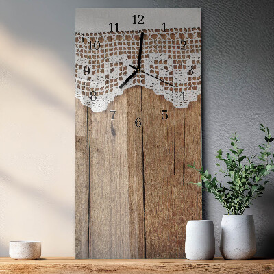 Vertical wall clock Table