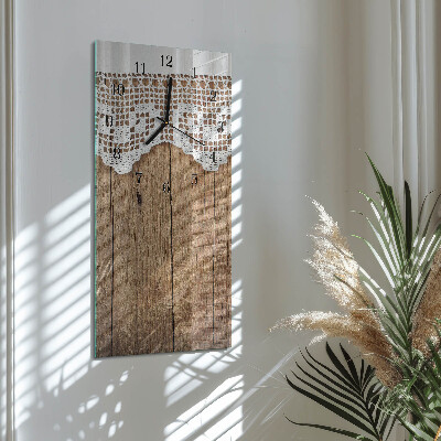 Vertical wall clock Table