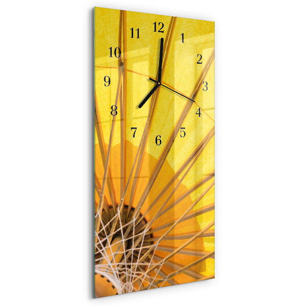 Vertical rectangular wall clock Umbrella
