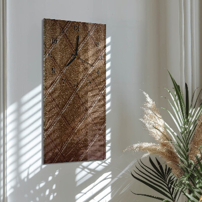 Modern vertical wall clock Diamonds