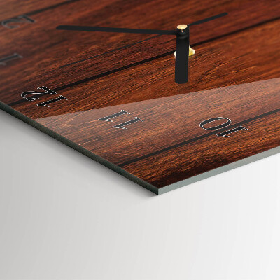 Vertical wall clock Wood