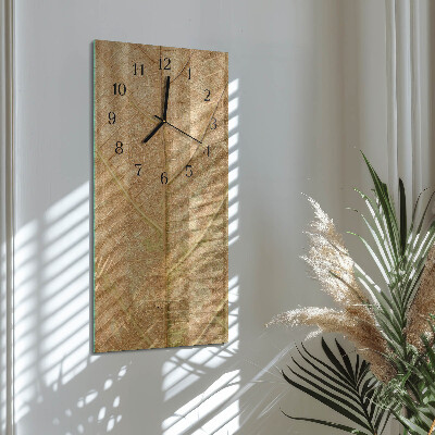 Vertical rectangular wall clock Sheet