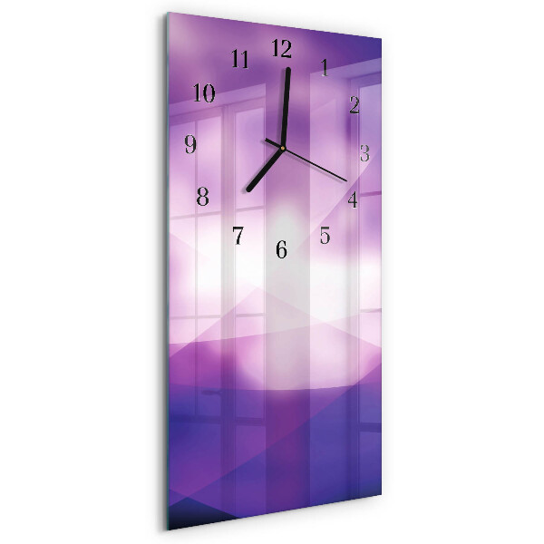 Vertical rectangular wall clock Pattern