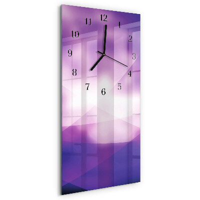 Vertical rectangular wall clock Pattern