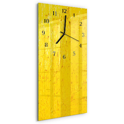 Glass clock vertical Pattern