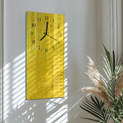 Glass clock vertical Pattern