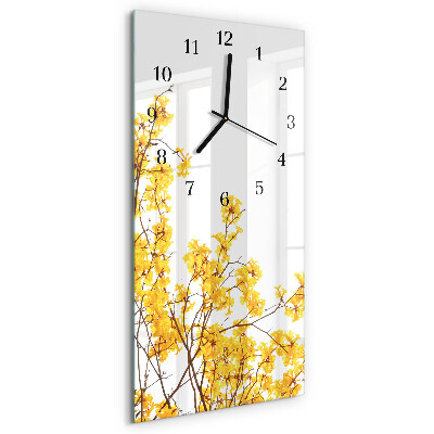 Modern vertical wall clock Tree