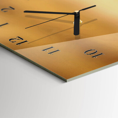Vertical rectangular wall clock Beans