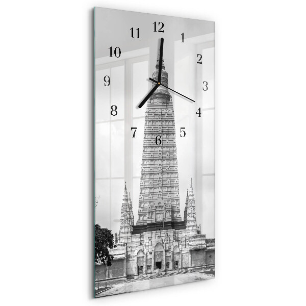Vertical rectangular wall clock Perspectives
