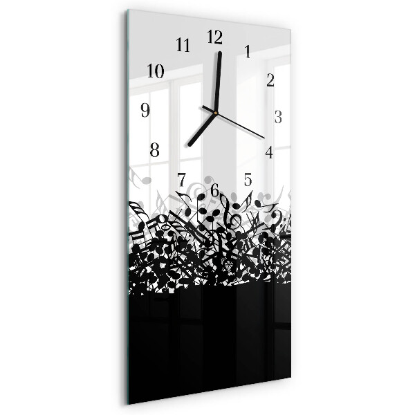 Vertical rectangular wall clock Degrees