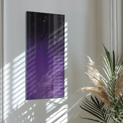 Modern vertical wall clock Pattern