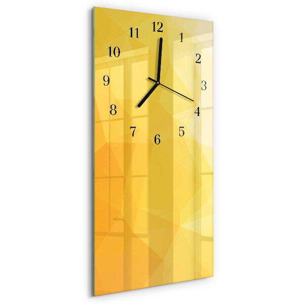 Vertical rectangular wall clock Pattern