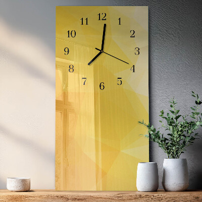 Vertical rectangular wall clock Pattern