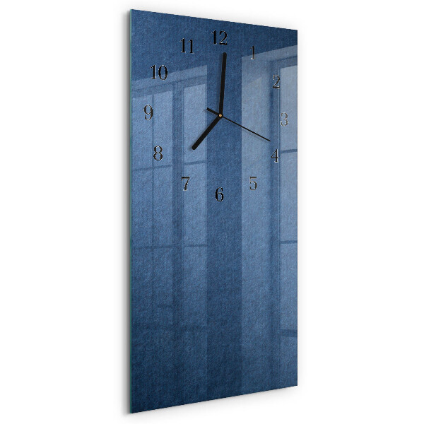 Glass clock vertical Plate