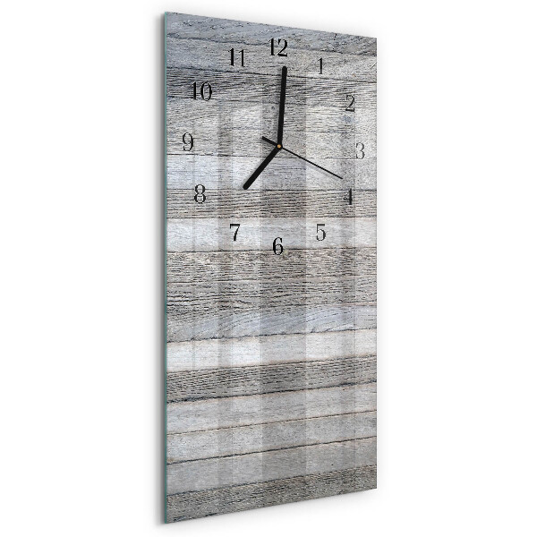 Vertical wall clock Wood