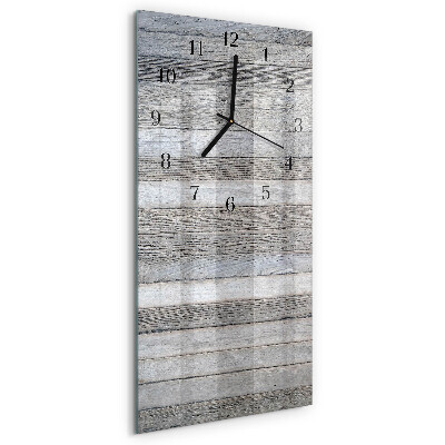 Vertical wall clock Wood