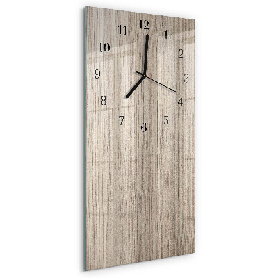 Vertical wall clock Wood