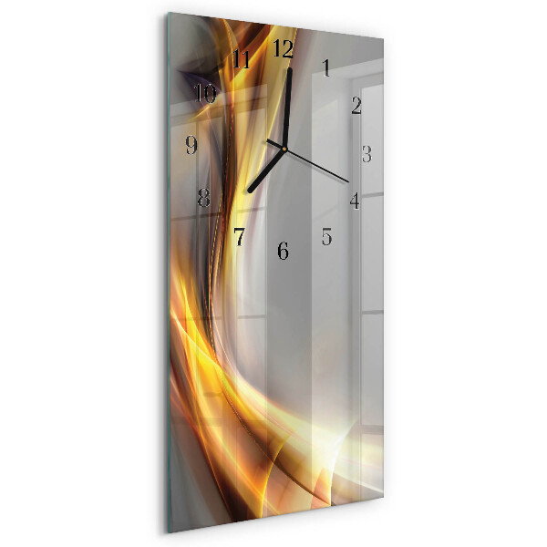 Vertical wall clock Abstraction