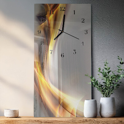 Vertical wall clock Abstraction