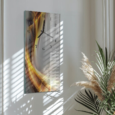 Vertical wall clock Abstraction