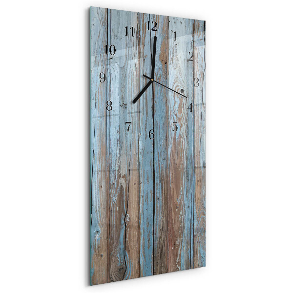 Vertical wall clock Wood