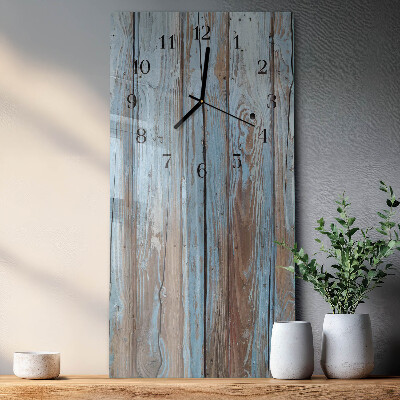 Vertical wall clock Wood