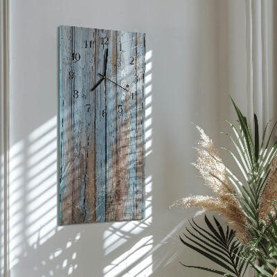Vertical wall clock Wood