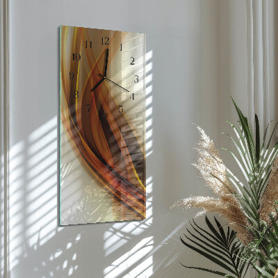 Vertical wall clock Abstraction
