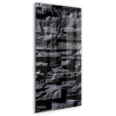 Vertical wall clock Stones