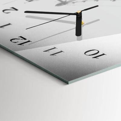 Modern vertical wall clock Bridge