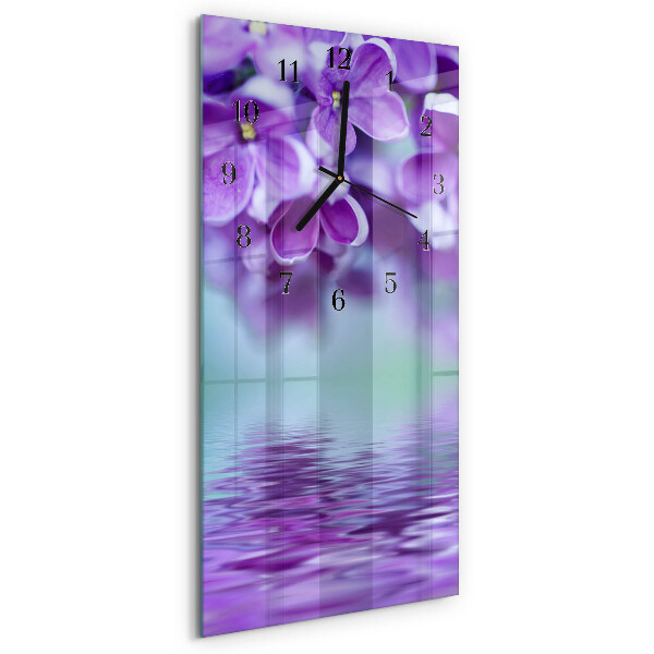 Vertical wall clock Without