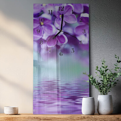 Vertical wall clock Without