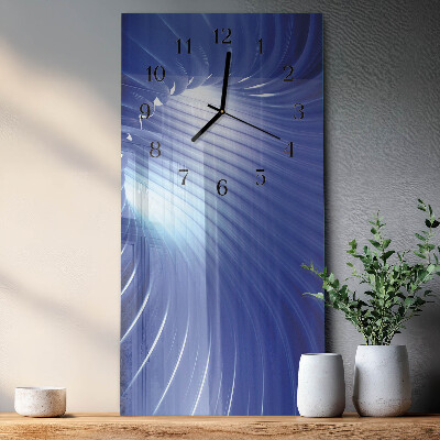 Vertical wall clock Vortex