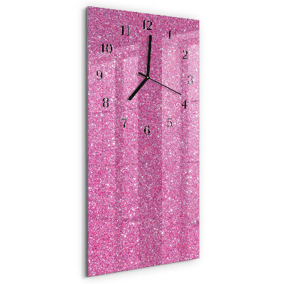 Vertical rectangular wall clock Brocade
