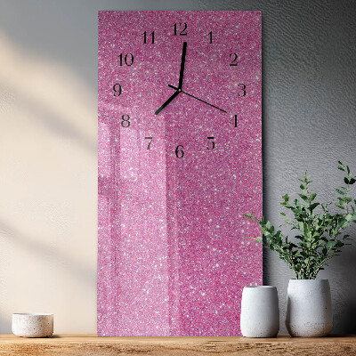 Vertical rectangular wall clock Brocade