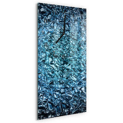 Glass wall clock vertical Movie