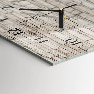 Vertical wall clock Clinker