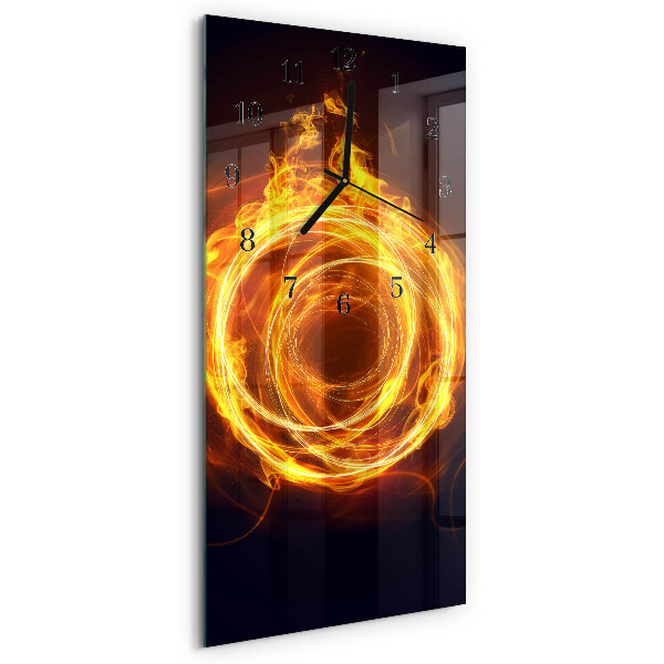 Vertical rectangular wall clock Vortex