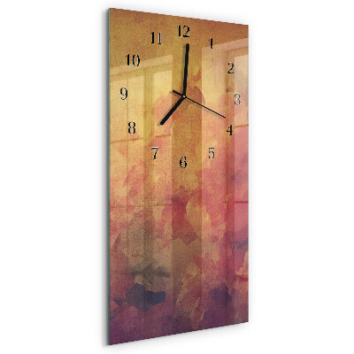 Modern vertical wall clock Pattern