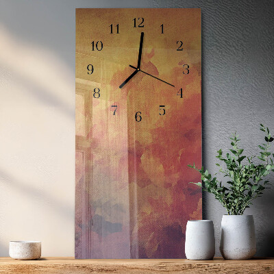 Modern vertical wall clock Pattern