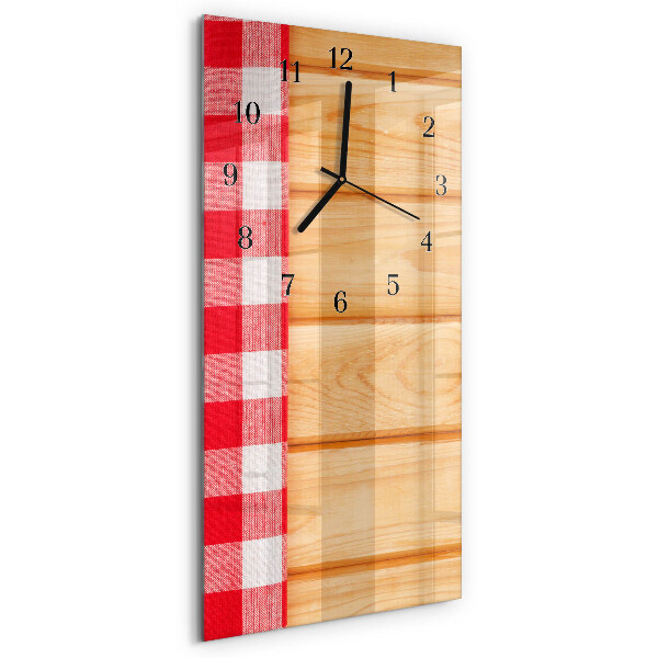 Vertical wall clock Table