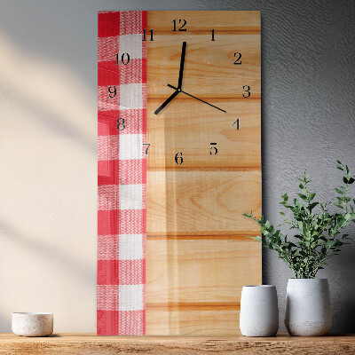 Vertical wall clock Table