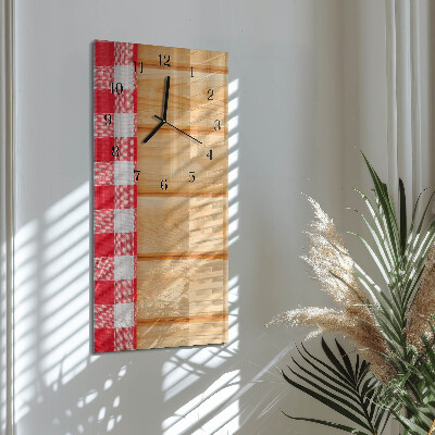 Vertical wall clock Table