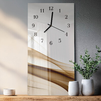 Vertical wall clock Abstraction