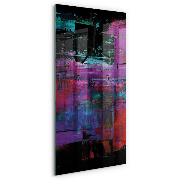 Vertical wall clock Piece