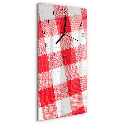 Vertical rectangular wall clock Tablecloth
