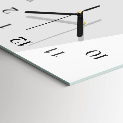 Vertical rectangular wall clock Balls