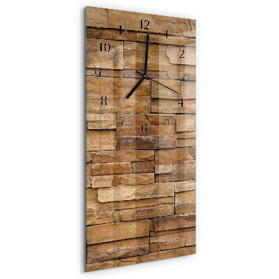 Vertical wall clock Clinker